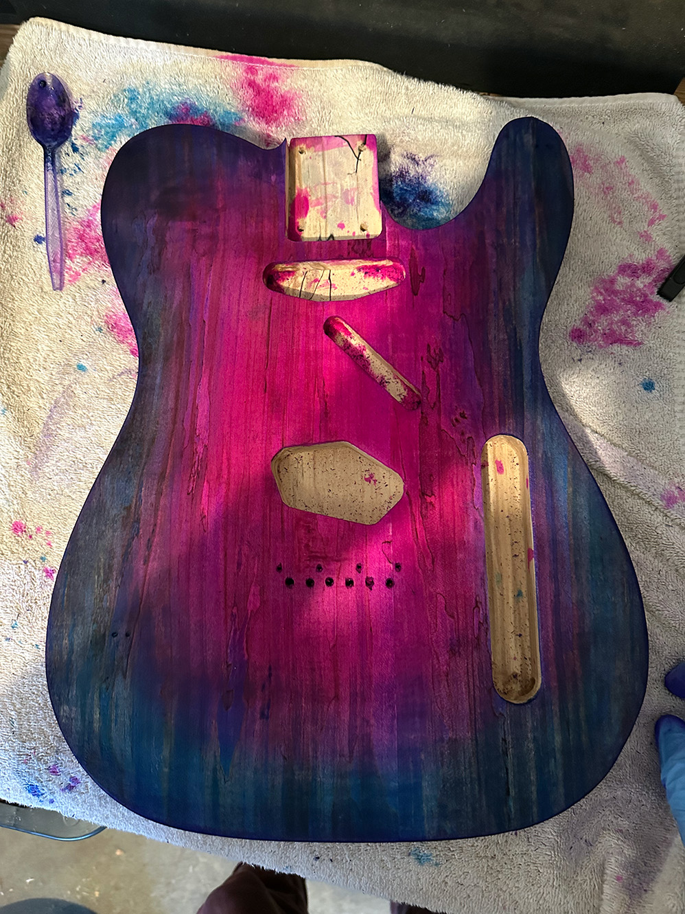 Custom Telecaster Close-up