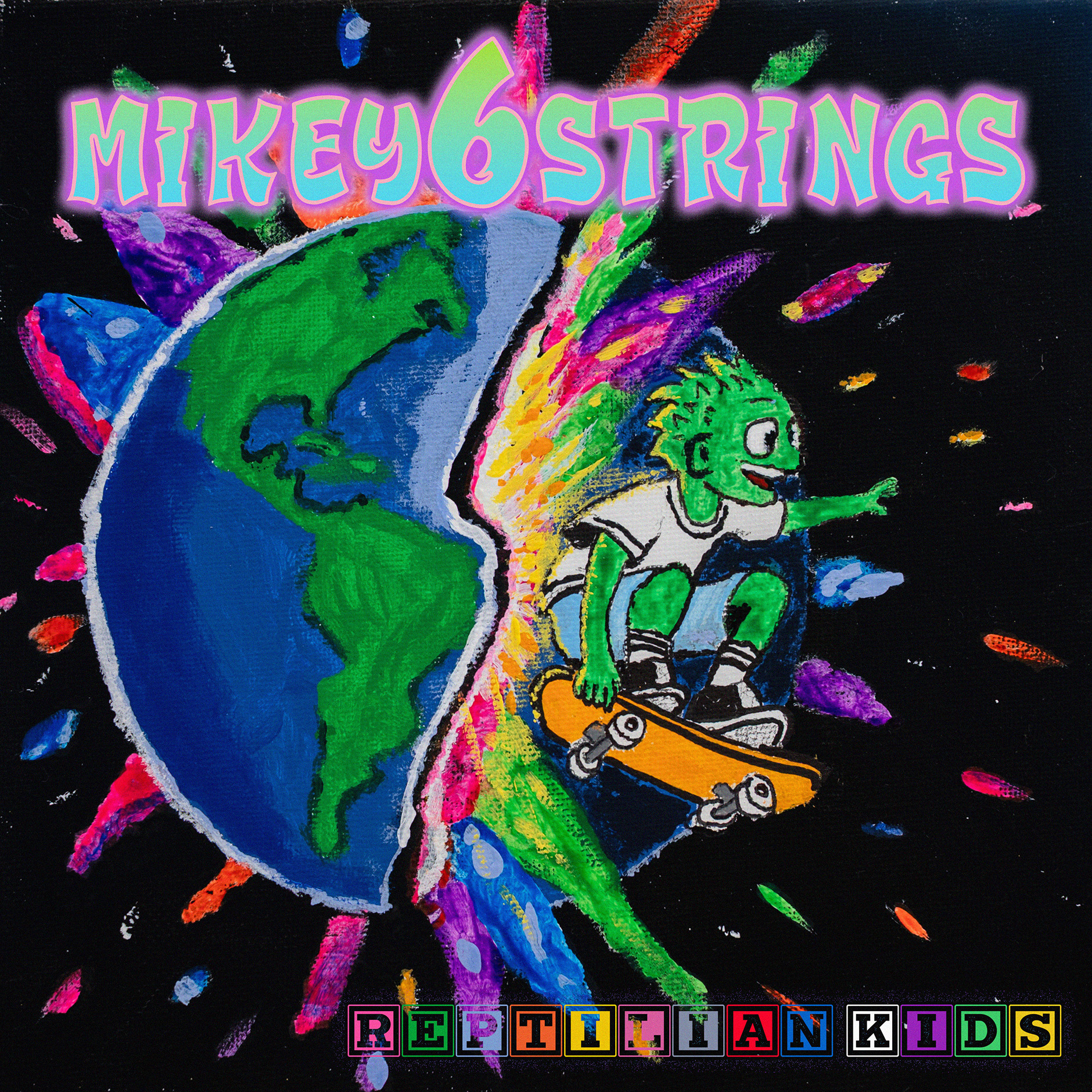 reptilian kids album cover